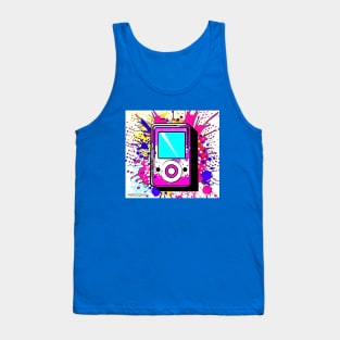 MP3 player Pop Art Tank Top